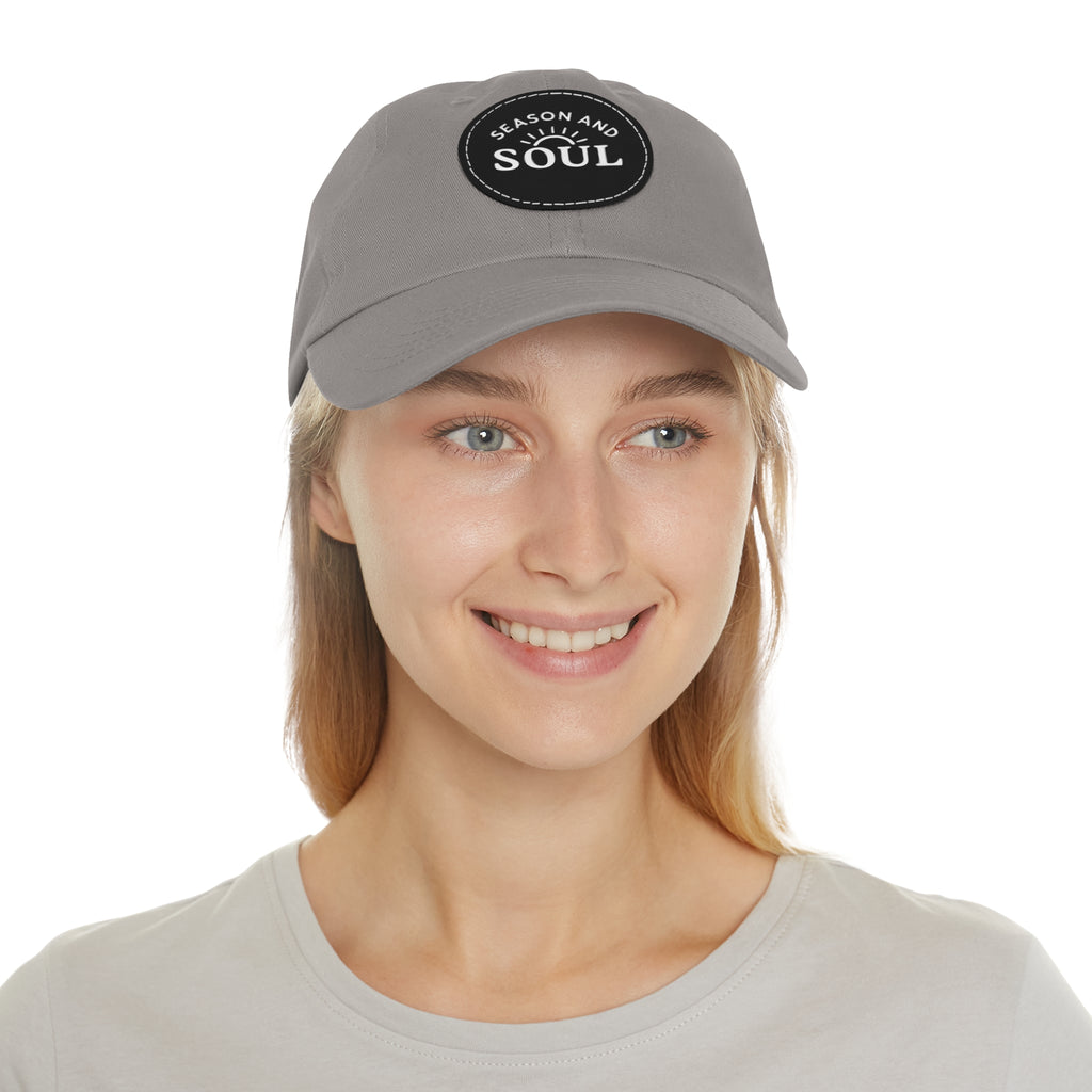 Season and Soul Leather Patch Hat