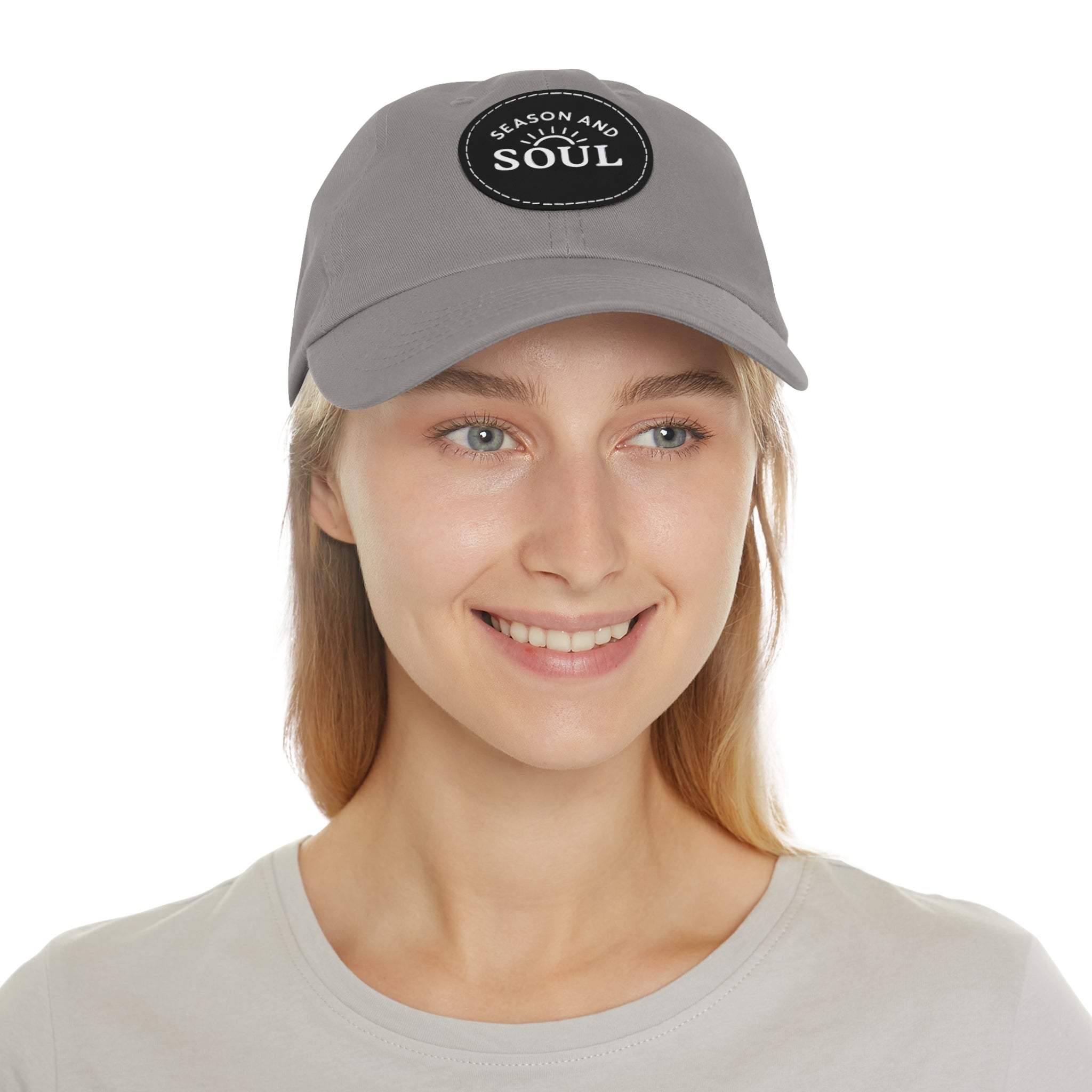 Season and Soul Leather Patch Hat
