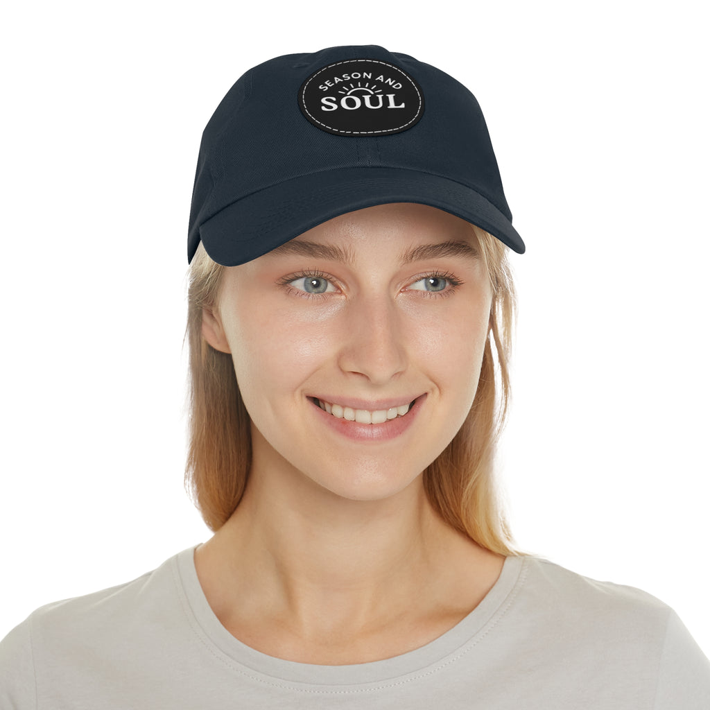 Season and Soul Leather Patch Hat