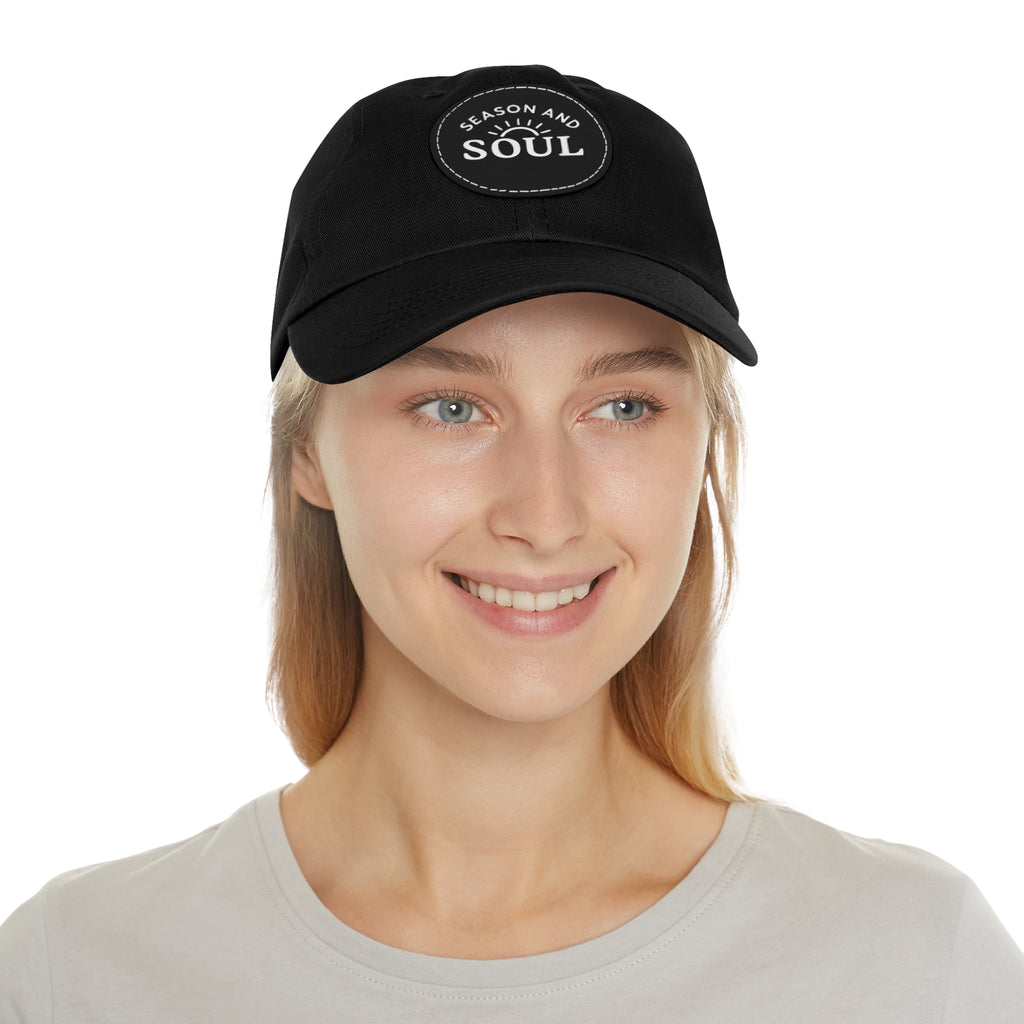 Season and Soul Leather Patch Hat