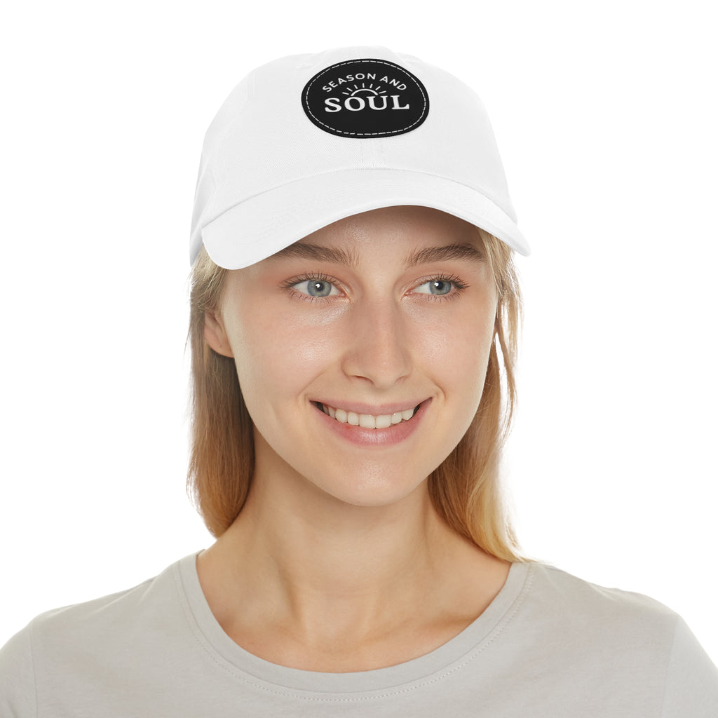 Season and Soul Leather Patch Hat