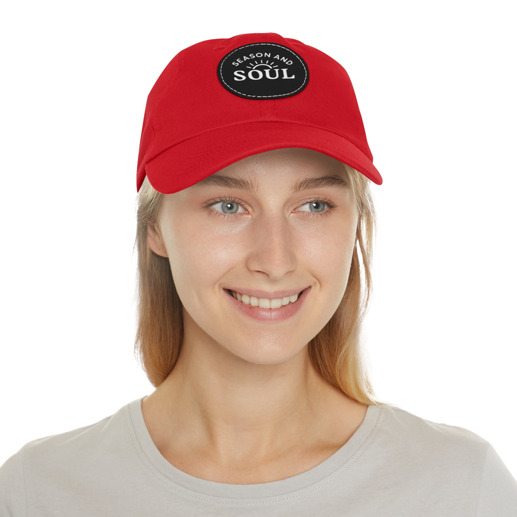 Season and Soul Leather Patch Hat