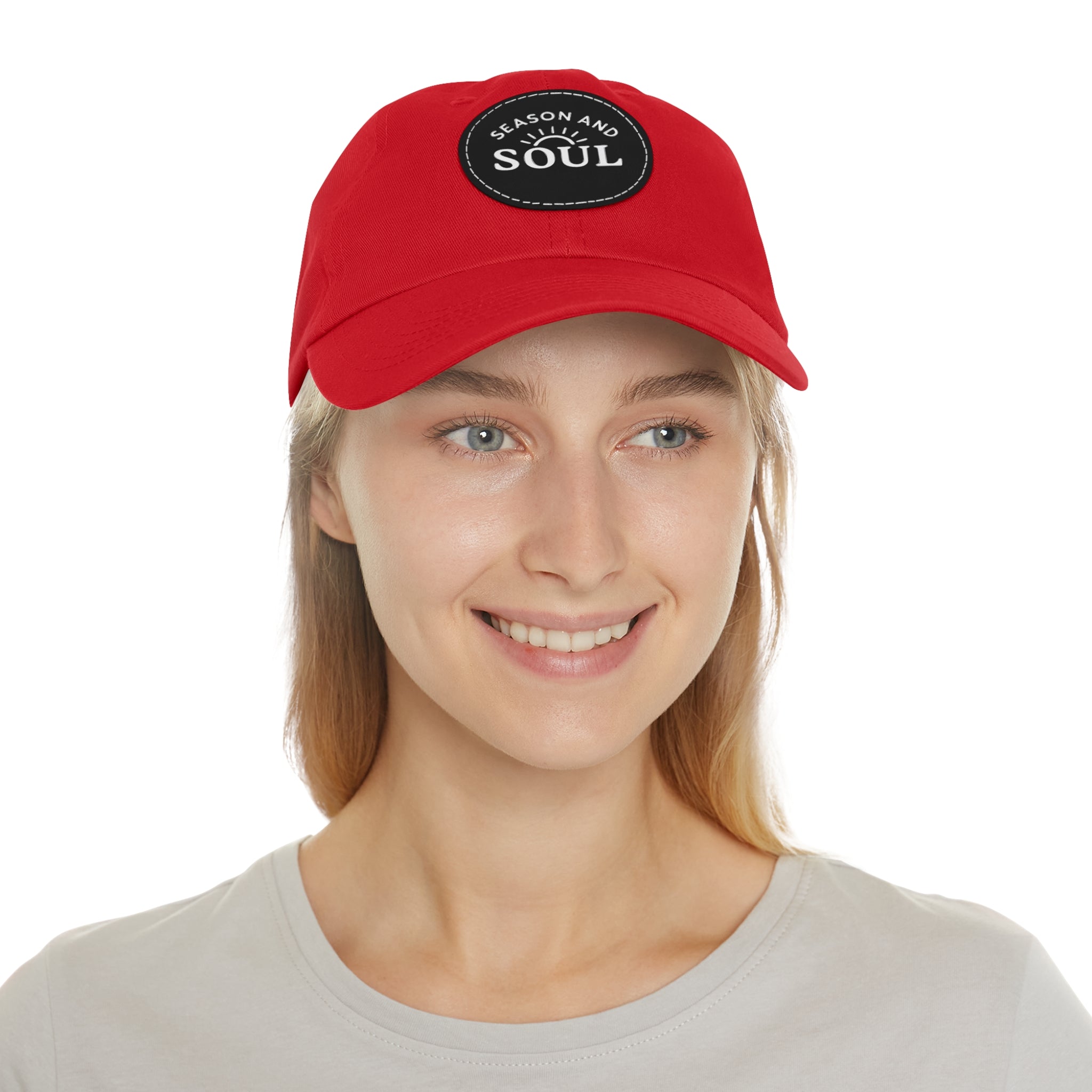 Season and Soul Leather Patch Hat