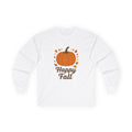 Happy Fall Pumpkin Unisex Long Sleeve