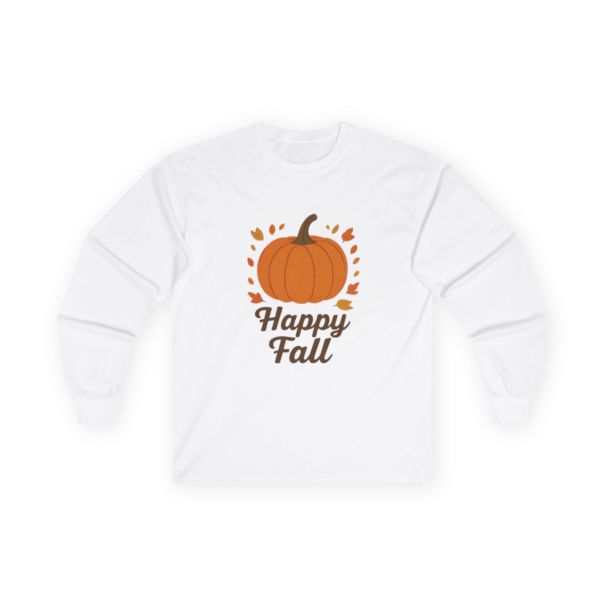Happy Fall Pumpkin Unisex Long Sleeve