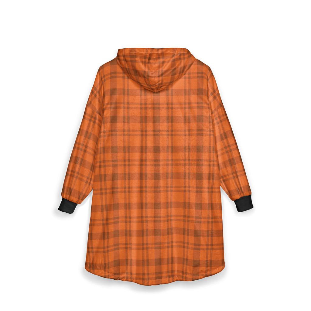 Unisex Fall Flannel Blanket Hoodie