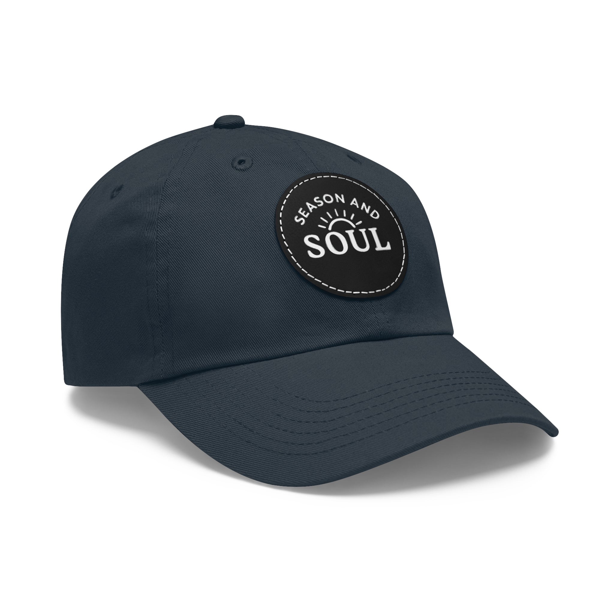 Season and Soul Leather Patch Hat
