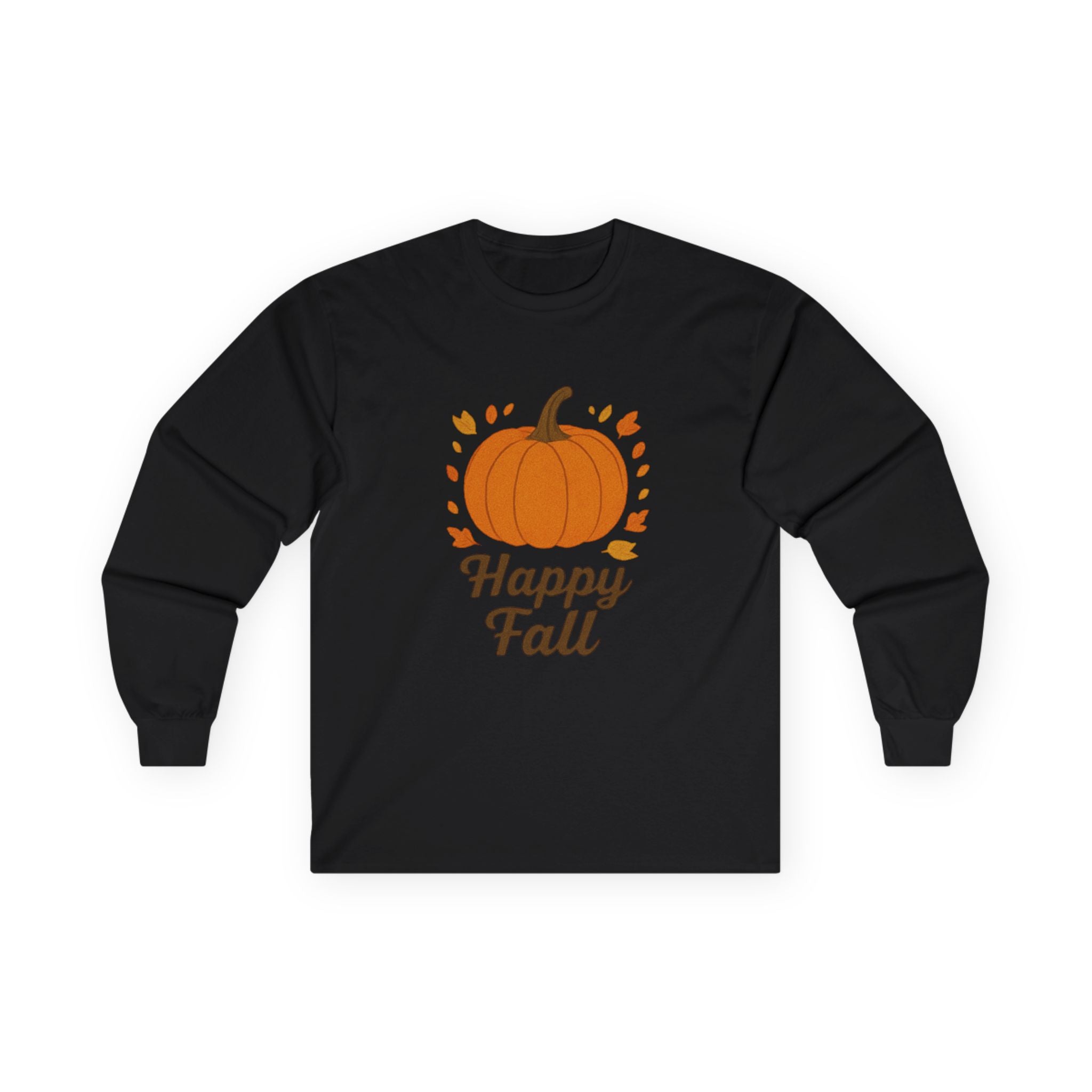 Happy Fall Pumpkin Unisex Long Sleeve